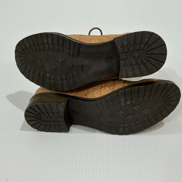 OOAK Women's Cork Ankle Booties sz 5.5 - Picture 7 of 9